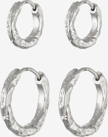 Parure de bijoux 'basic' ELLI en argent : devant