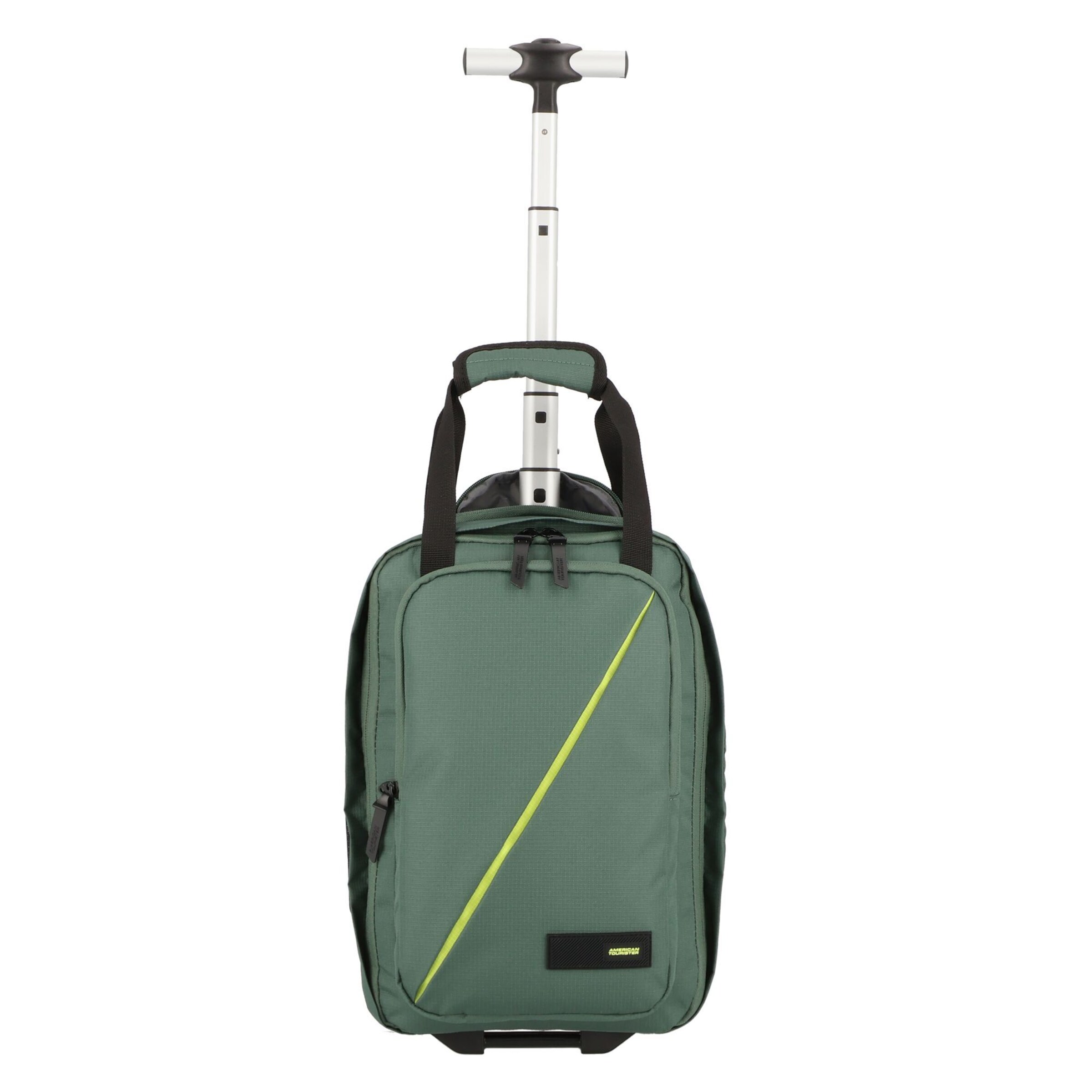 Trolley 'Take2Cabin' di American Tourister in verde: frontale