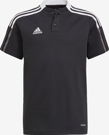 ADIDAS PERFORMANCE Functioneel shirt 'Tiro 21' in Zwart: voorkant