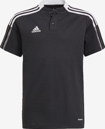 T-Shirt fonctionnel 'Tiro 21' ADIDAS PERFORMANCE en noir : devant