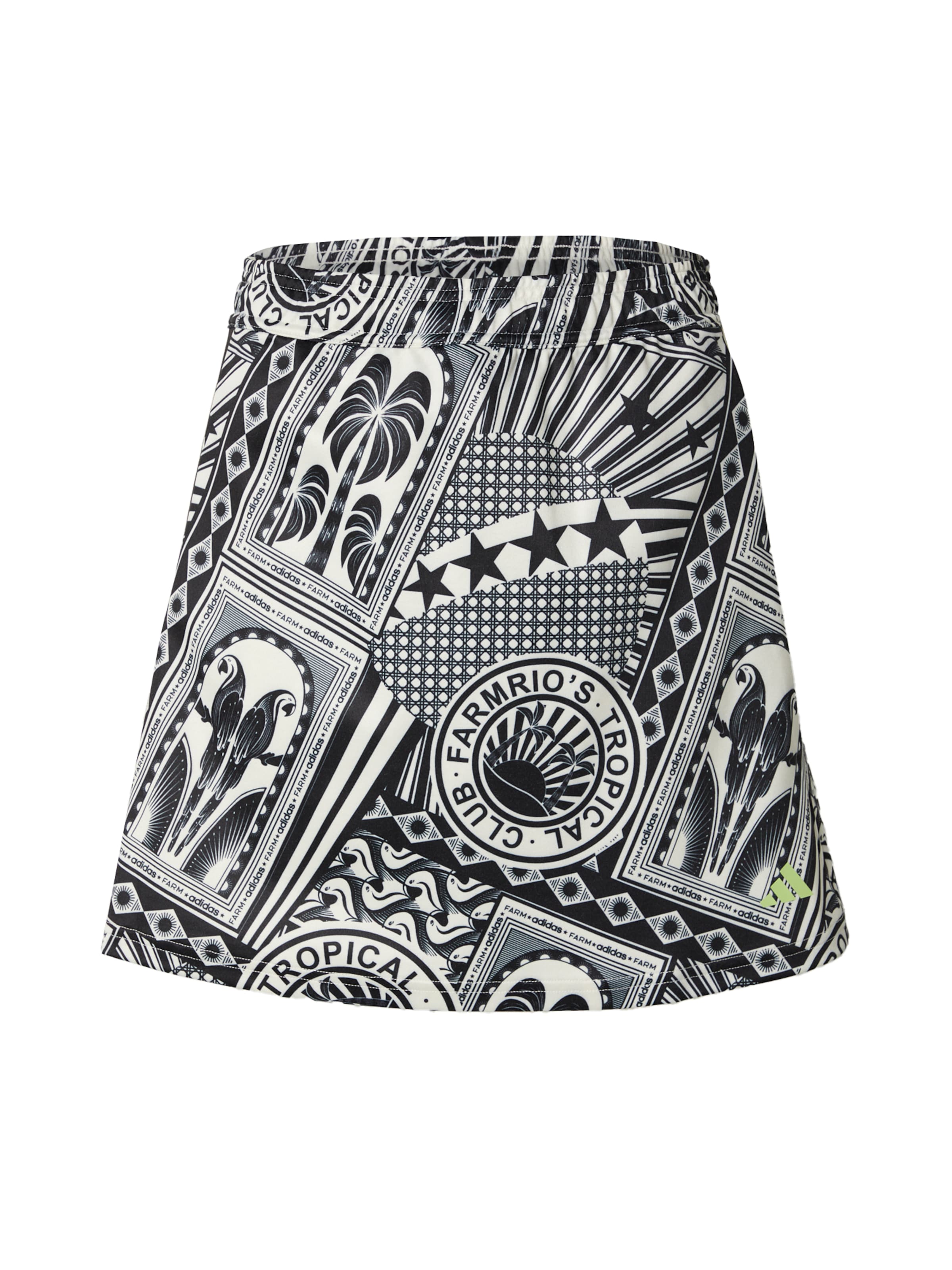 ADIDAS SPORTSWEAR Αθλητική φούστα 'Farm' σε λευκό: μπροστά