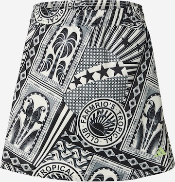 balta ADIDAS SPORTSWEAR Sportinio stiliaus sijonas 'Farm': priekis