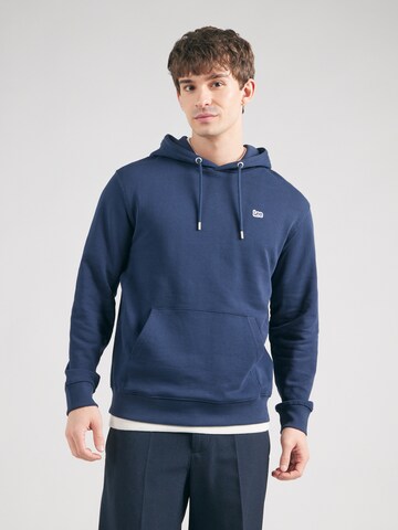 Sweat-shirt 'PLAIN HOODIE' Lee en bleu : devant