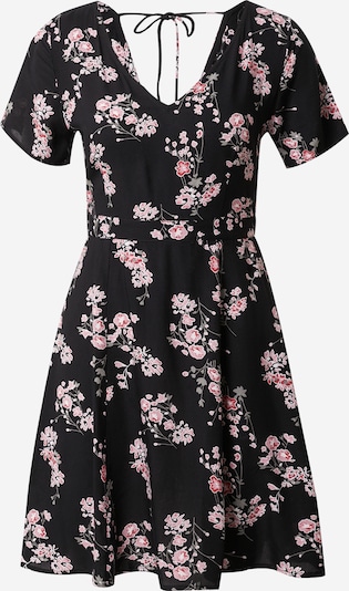 ABOUT YOU Kleid 'Nicola' in grau / rosa / schwarz / weiß, Produktansicht