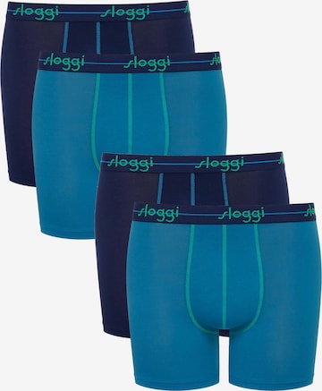 SLOGGI Boxershorts 'Start' in Blauw: voorkant