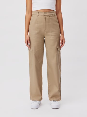 LeGer by Lena Gercke - Loosefit Pantalón cargo 'Beysa' en beige: frente