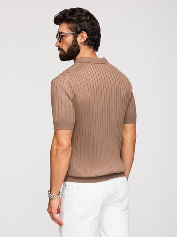 Ombre Shirt in Bruin