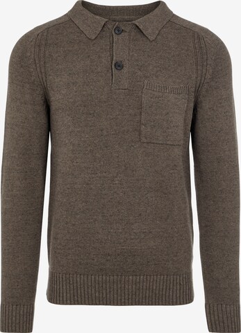 J.Lindeberg Sweater 'Igor' in Brown: front