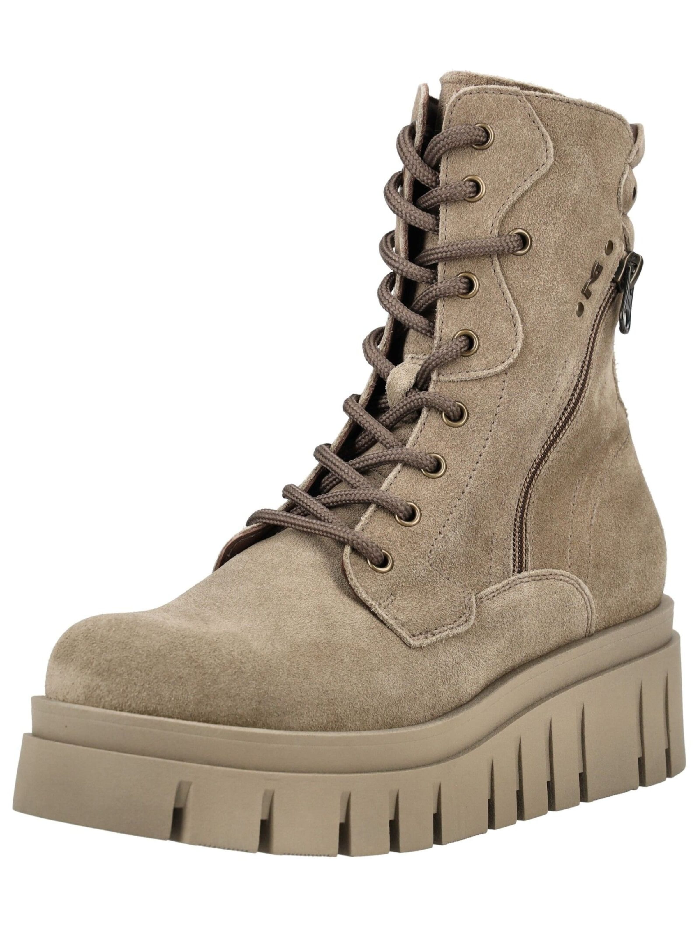 Nero Giardini Veterlaarzen in Beige: voorkant