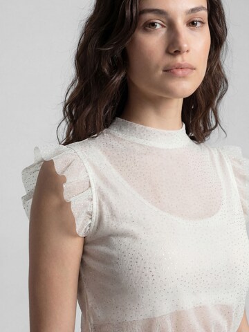 Blouse folklorique 'Kirchheim' SPIETH & WENSKY en blanc