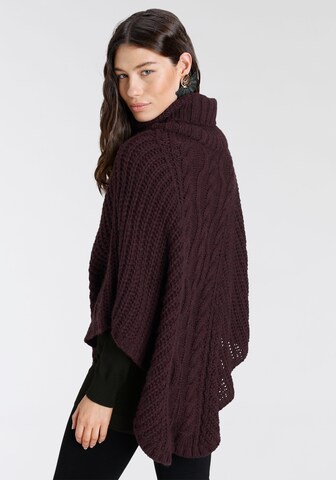 LAURA SCOTT Cape in Braun