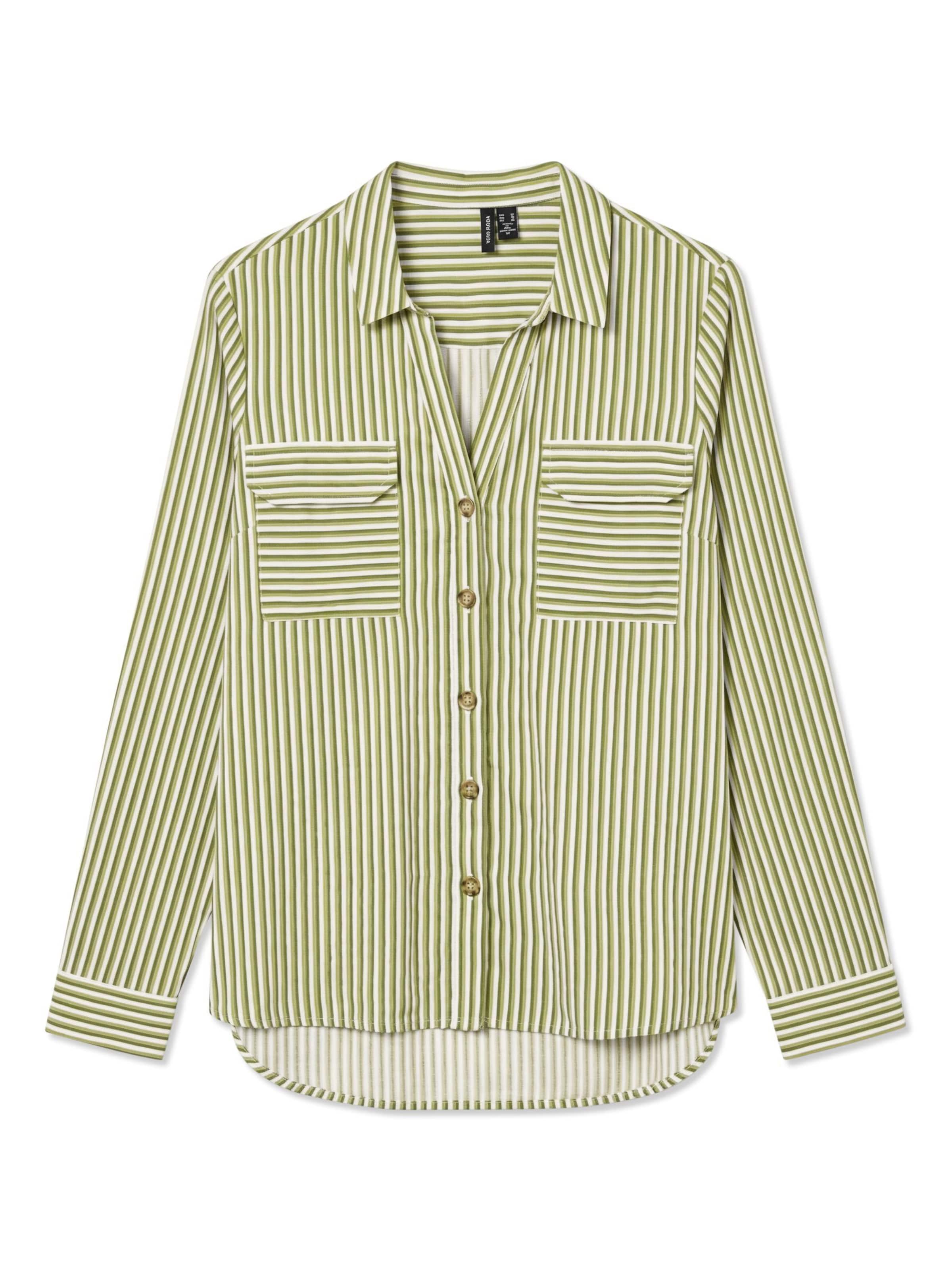 Camicia da donna 'BUMPY' di VERO MODA in bianco: frontale