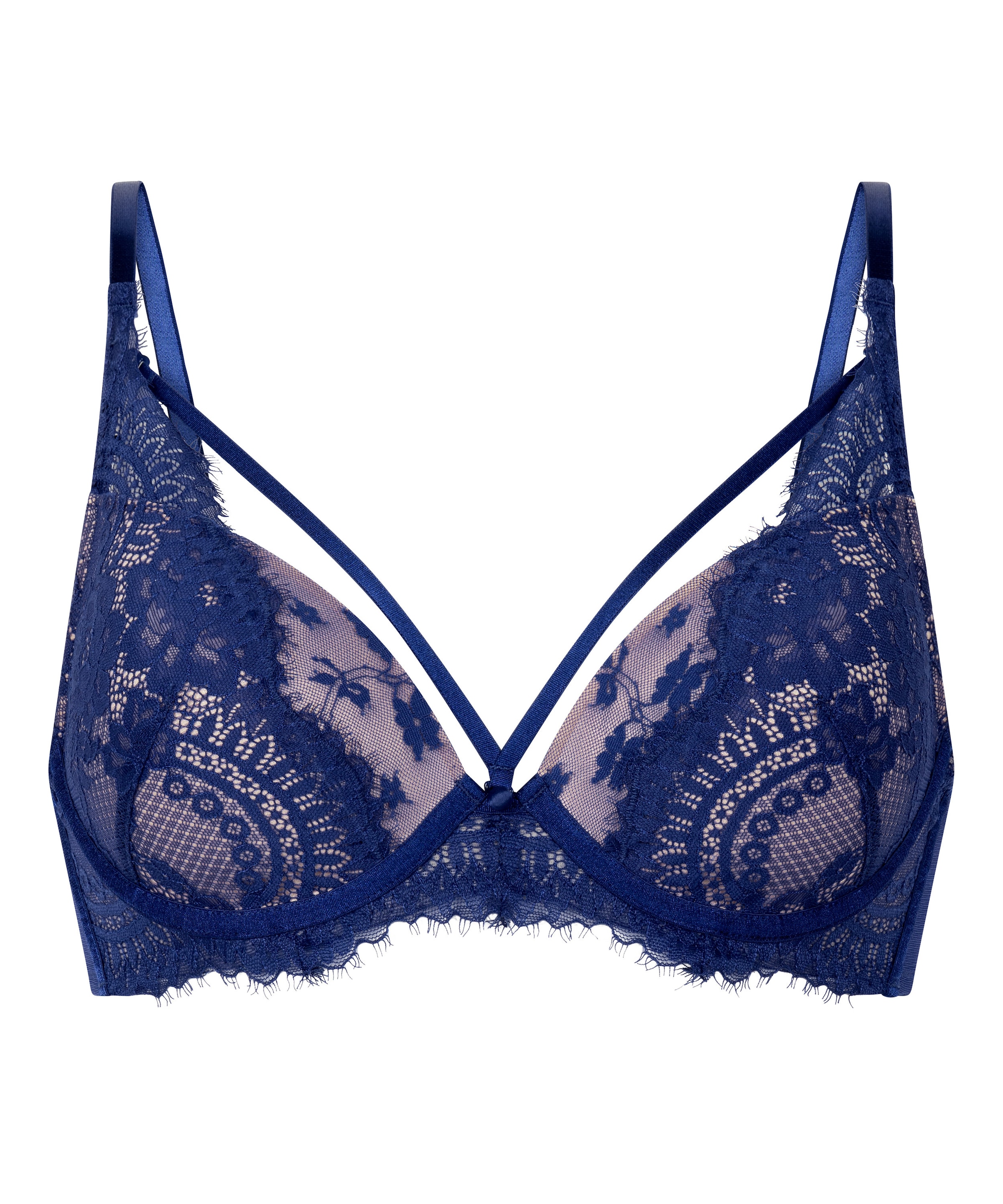 Hunkemöller Bra 'Lou' in Blue: front