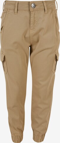 Effilé Pantalon Urban Classics en beige : devant