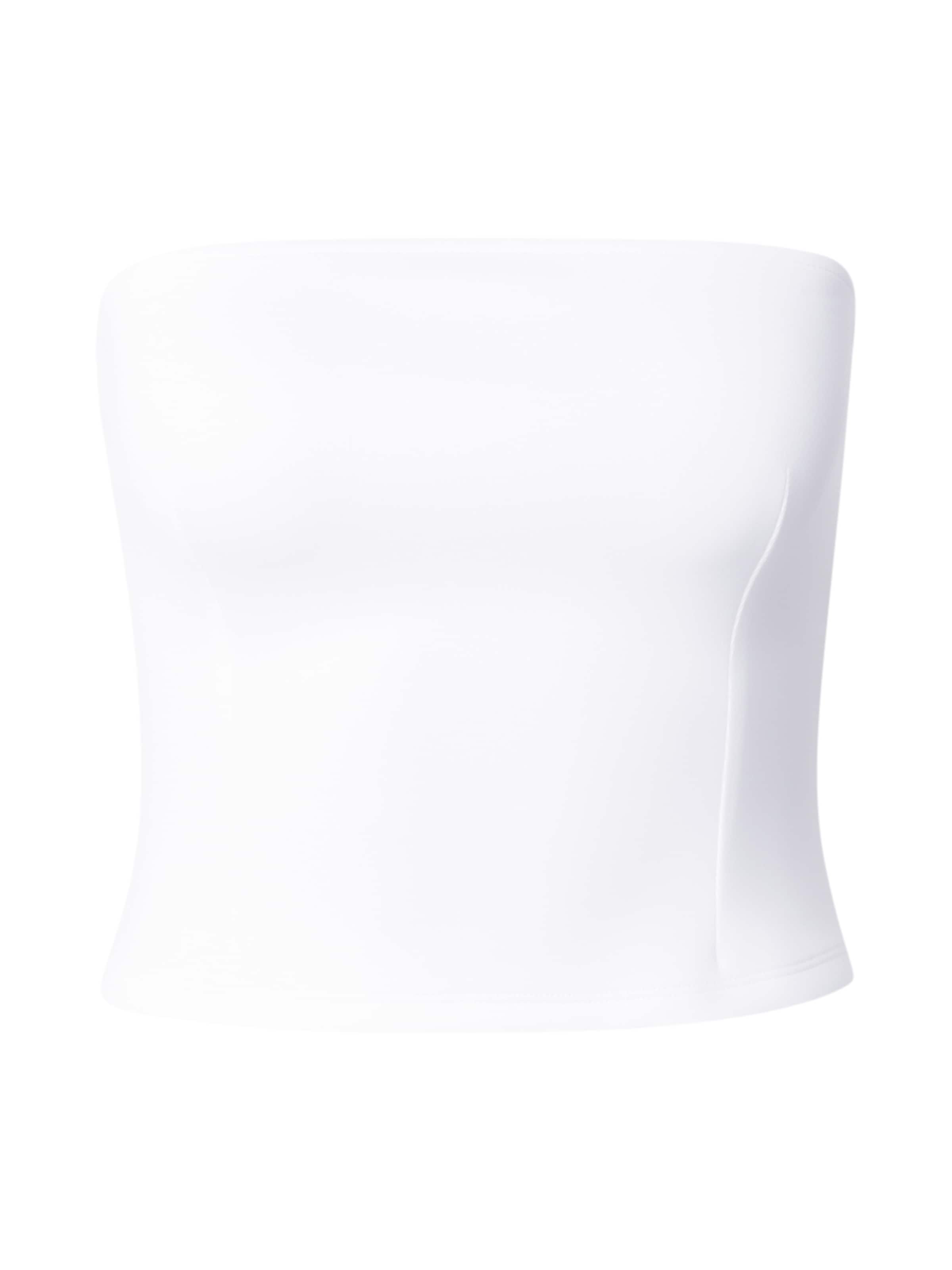 Top 'Vicky' de la ABOUT YOU pe alb: față