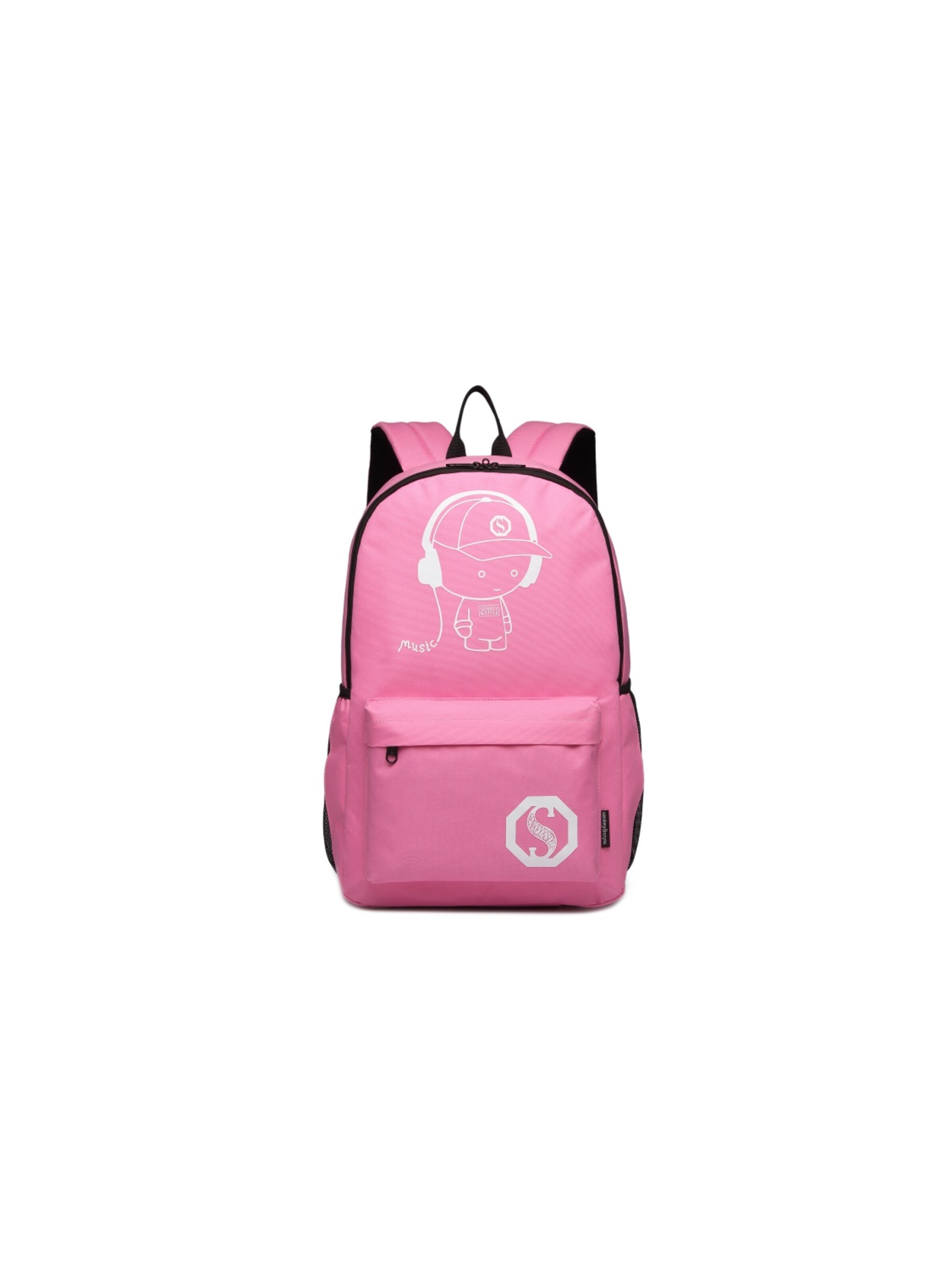 Kono Backpack in Pink: front