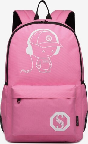 Kono Backpack in Pink: front