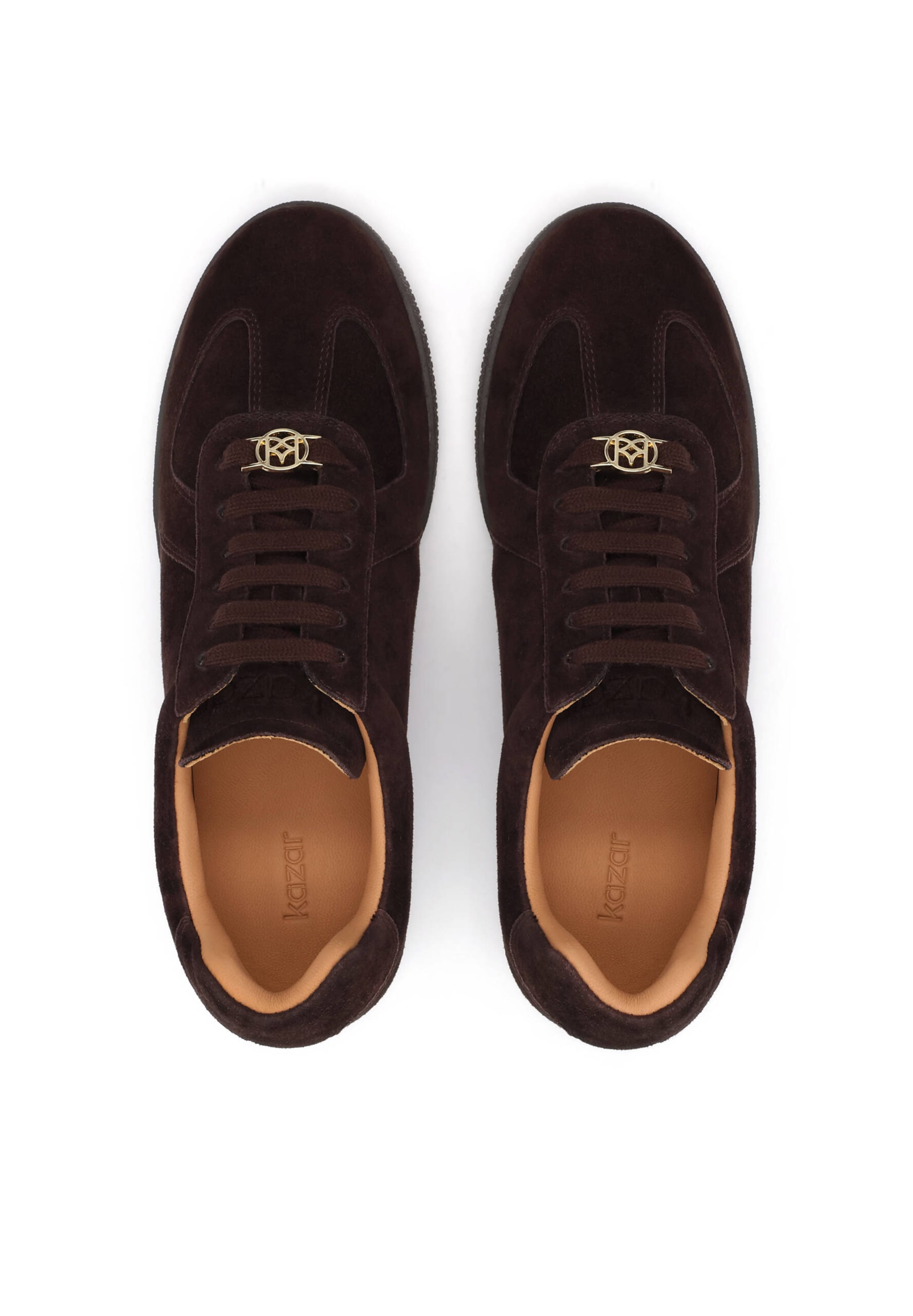 Baskets basses Kazar en marron