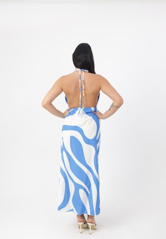 Robe d’été Elara en bleu
