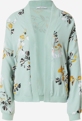 ABOUT YOU Between-Season Jacket 'Maja' in Green: front