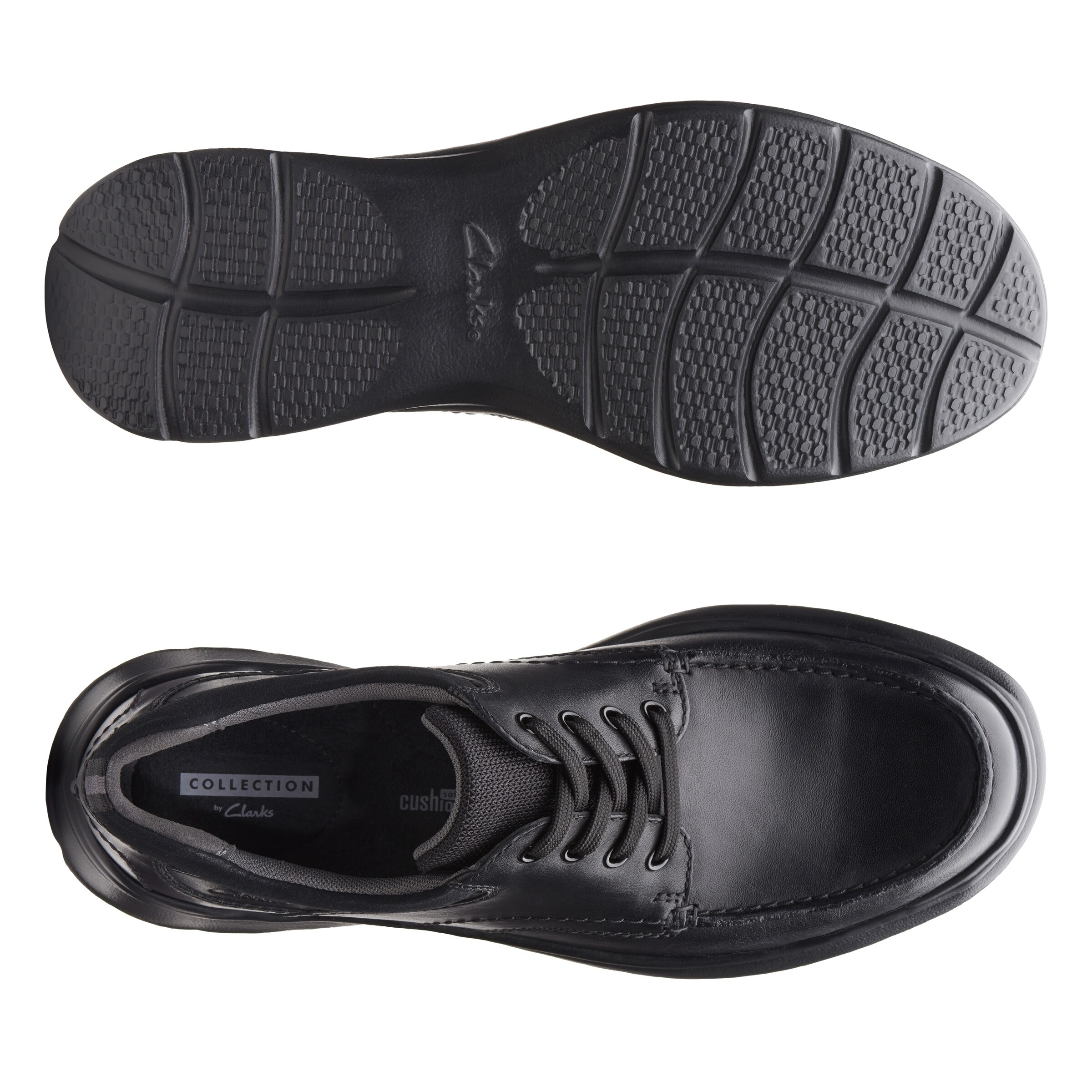 CLARKS Schnürschuh in Schwarz