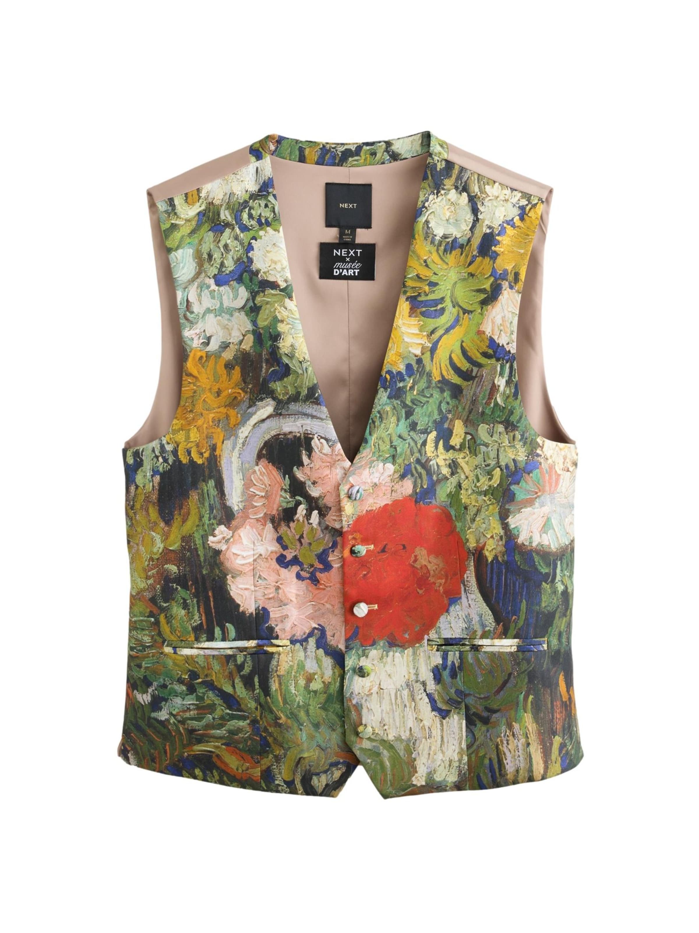 Gilet da completo di Next in verde: frontale