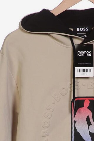 BOSS Sweatshirt & Zip-Up Hoodie in L in Beige