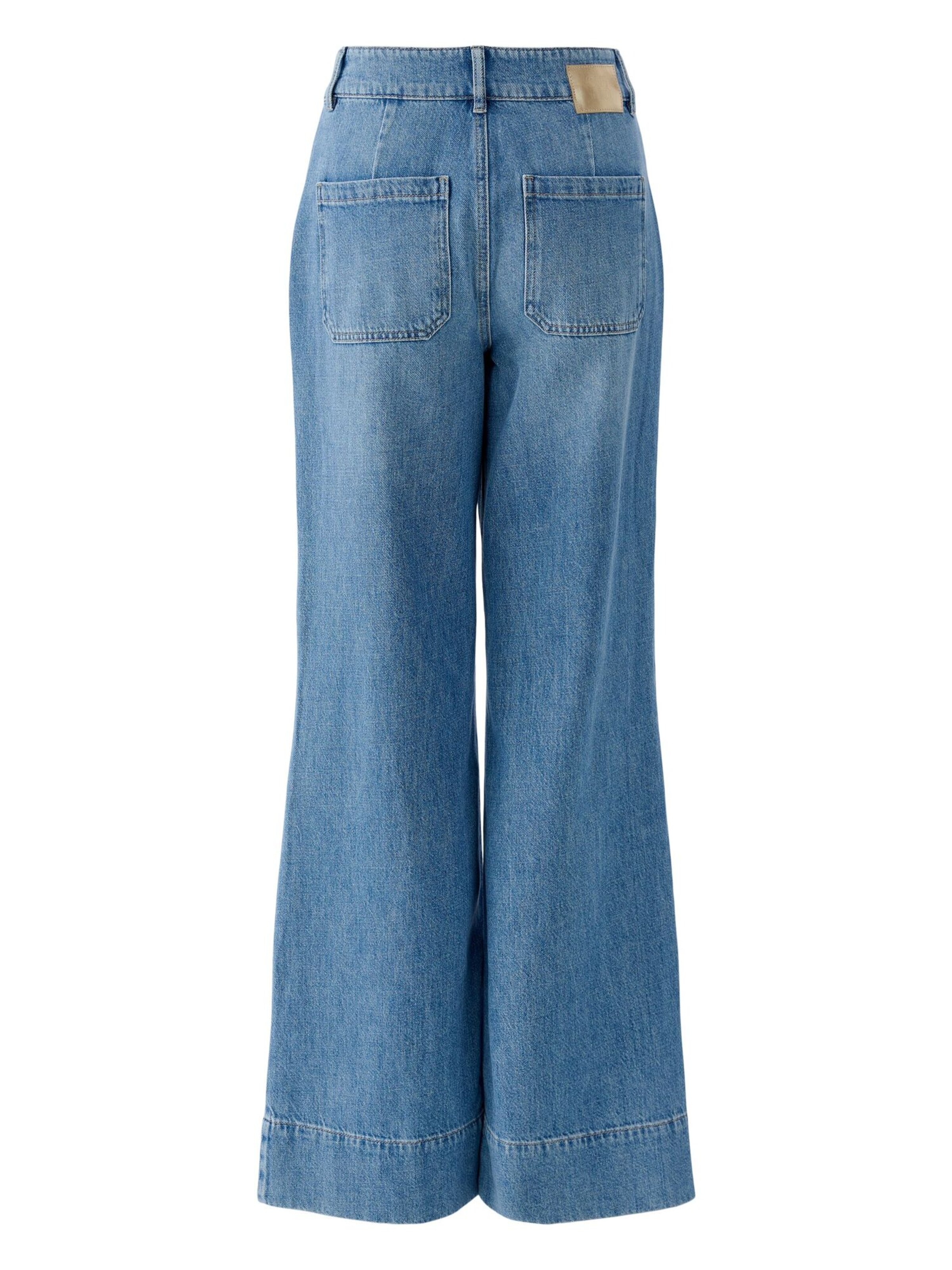 OUI Wide leg Jeans in Blue