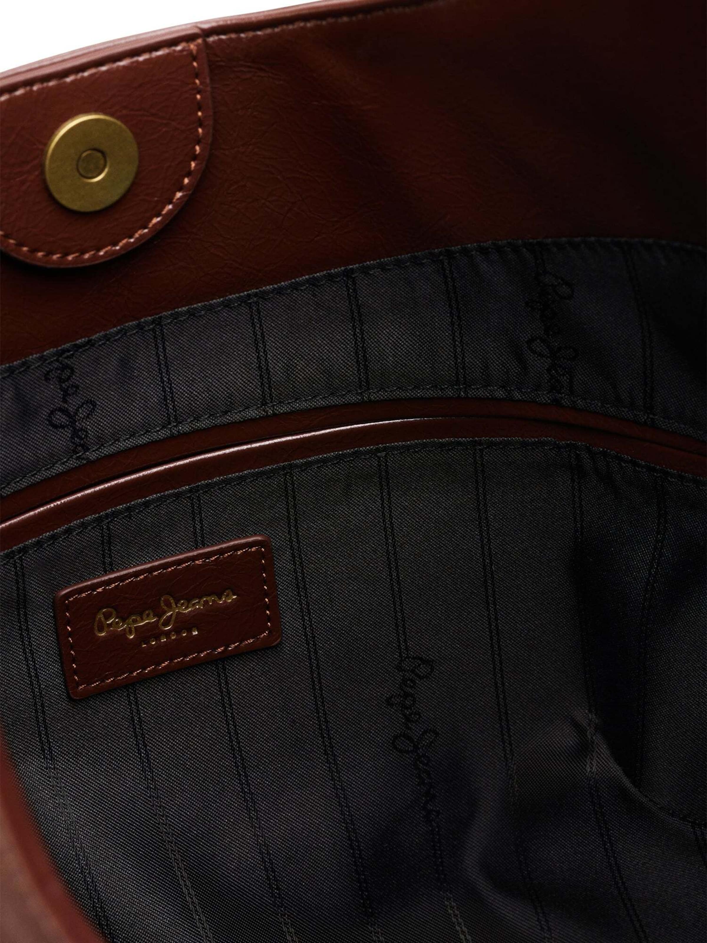 Pepe Jeans - Bolso de hombro 'Ianna' en marrón