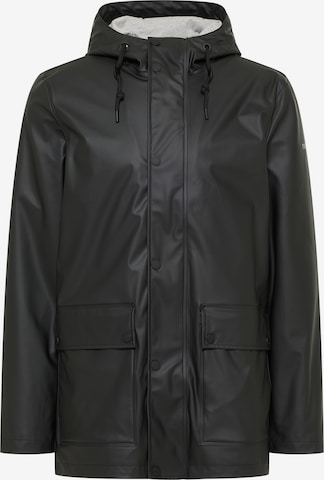 TUFFSKULL Weatherproof jacket in Black: front