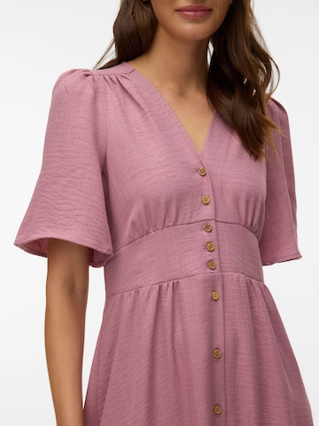 Robe 'VMMELANEY' VERO MODA en rose
