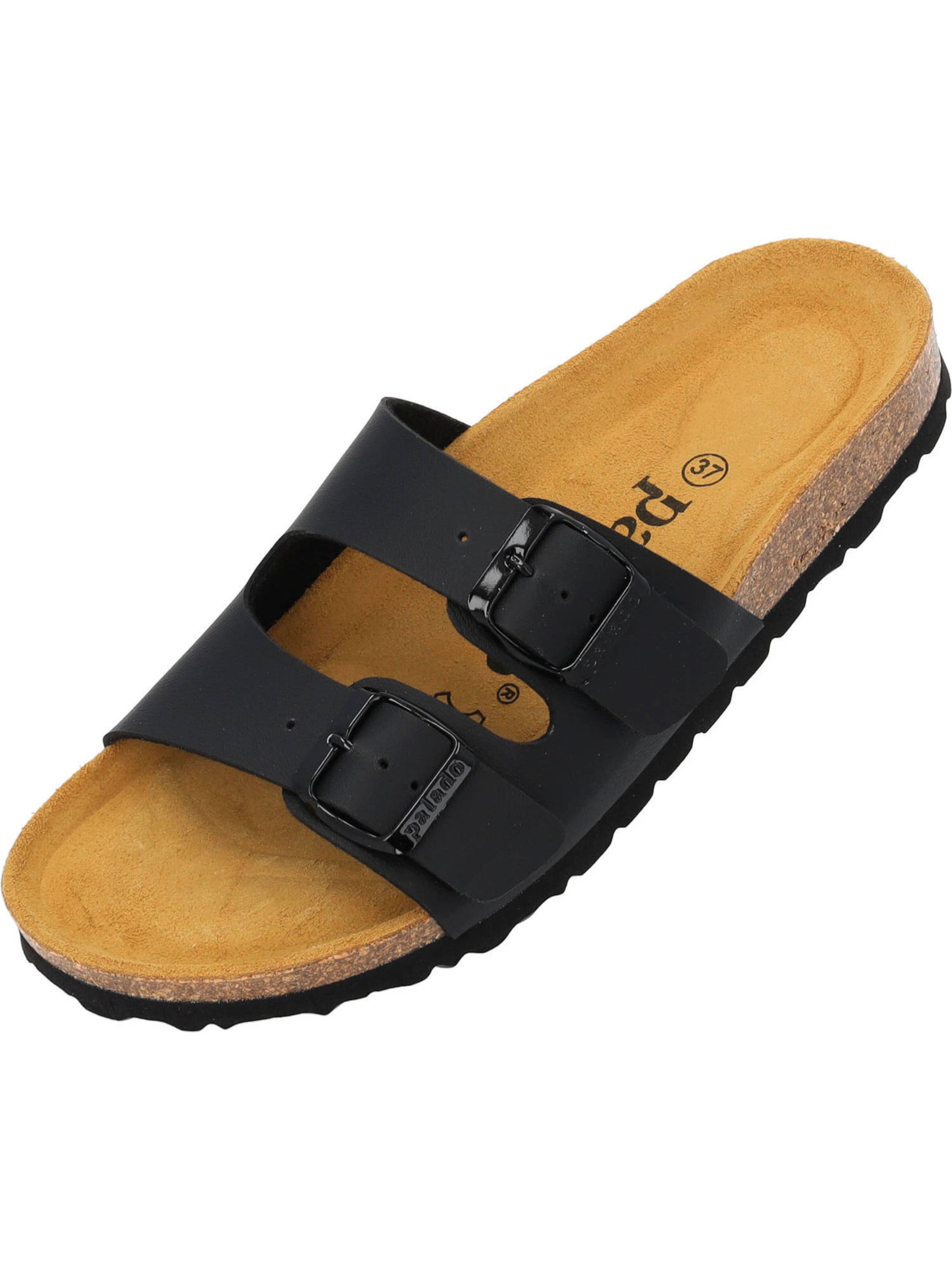 Mule 'Milos' Palado en noir : devant