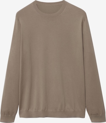 MANGO MAN Pullover 'Ten' in Beige: predná strana