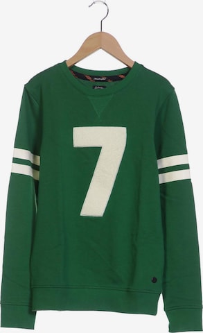 ESPRIT Sweatshirt & Zip-Up Hoodie in XS in Green: front