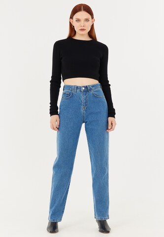 Loosefit Jean TOPTOP STUDIO en bleu