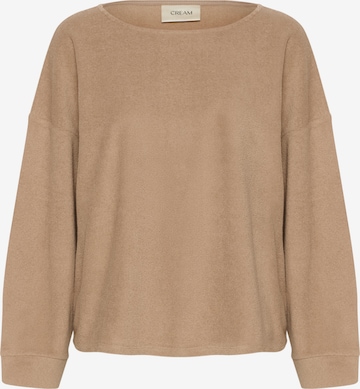 CreamSweater majica 'CR Franny' - bež boja: prednji dio