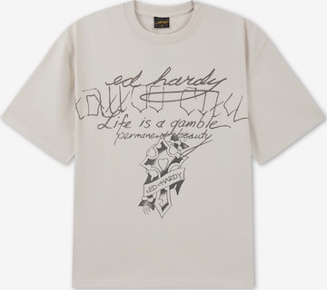 Ed Hardy Paita värissä beige: etupuoli