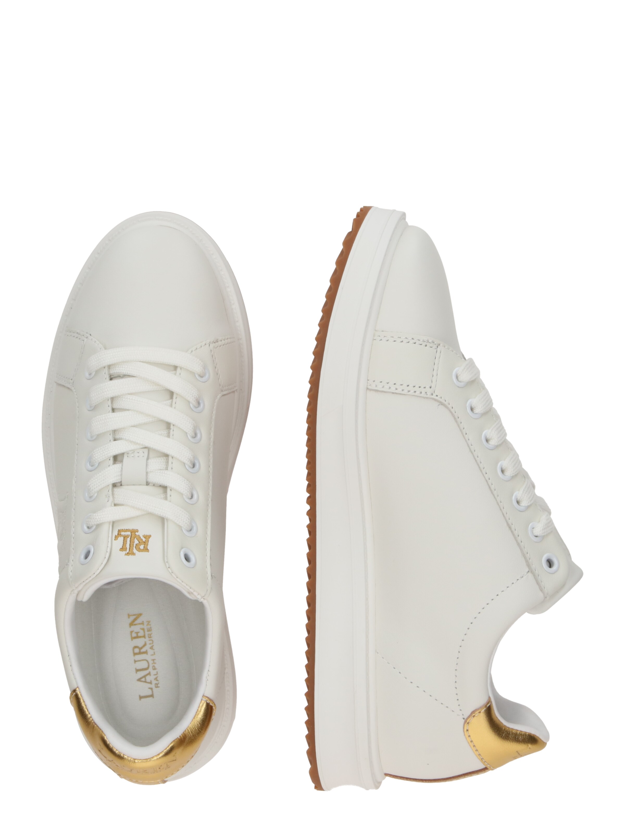 Lauren Ralph Lauren Platform trainers 'AINSLEY' in White