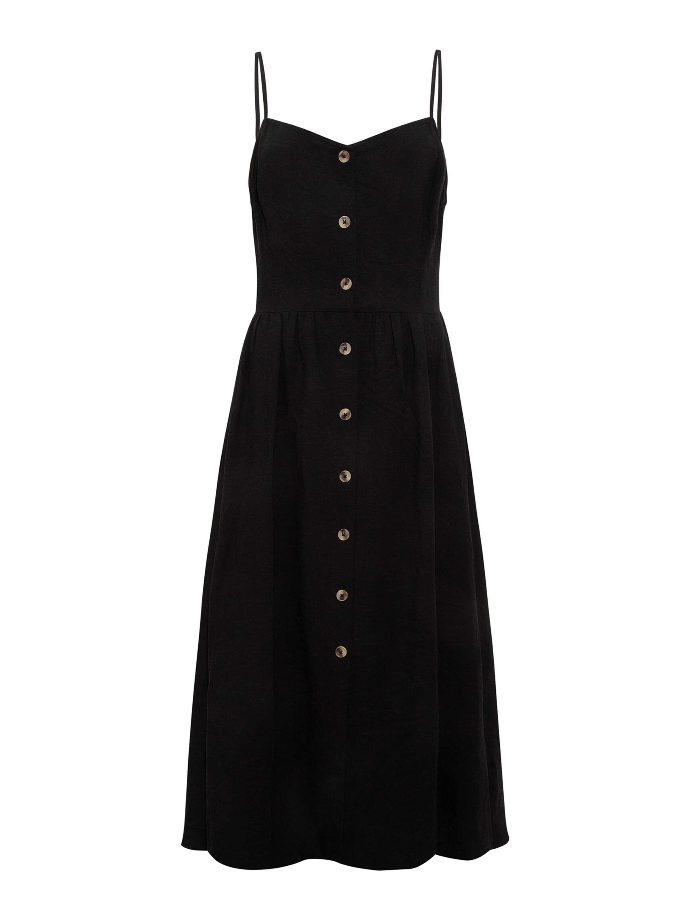 Mavi Kleid in Schwarz: Vorderseite