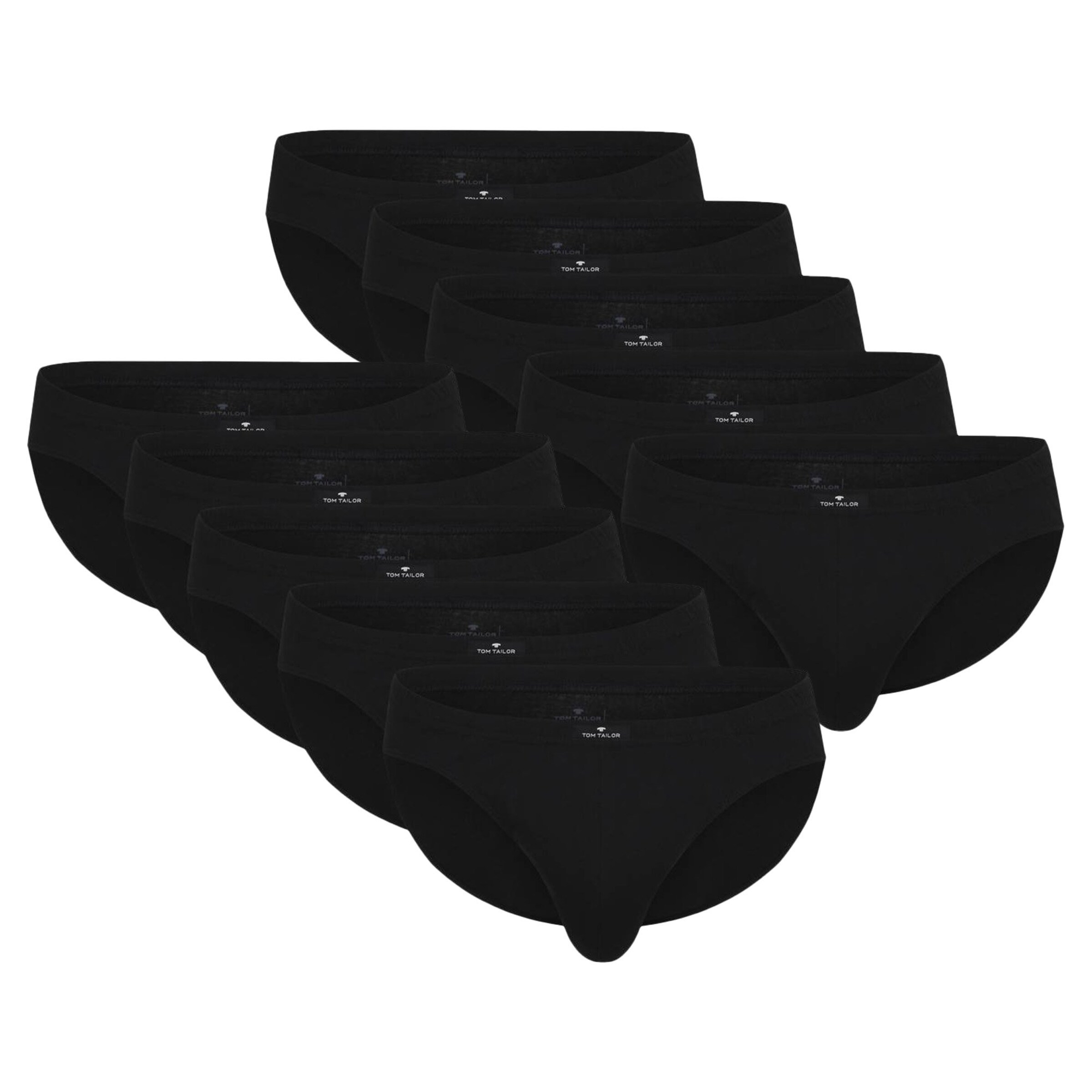 TOM TAILOR Slipy w kolorze czarny: przód