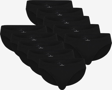 Slip di TOM TAILOR in nero: frontale