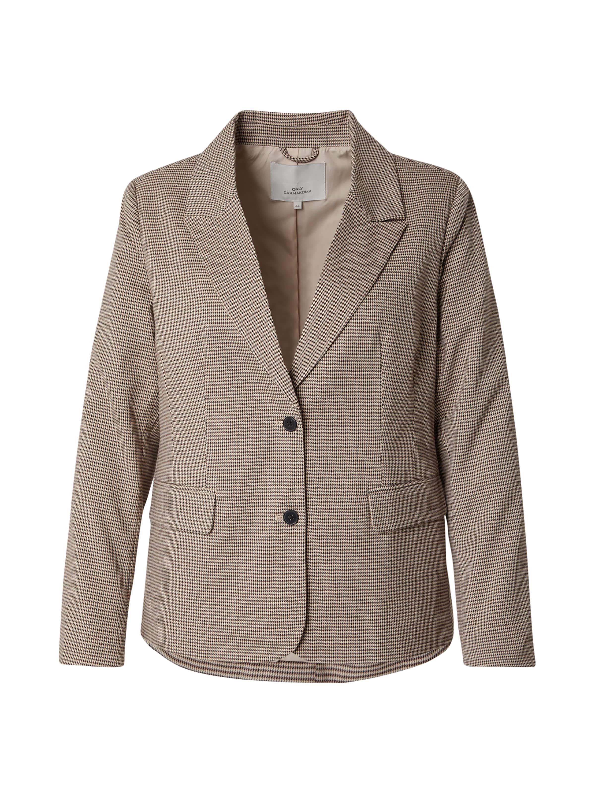 ONLY Carmakoma Blazer 'CARAMOUR' in Beige: front