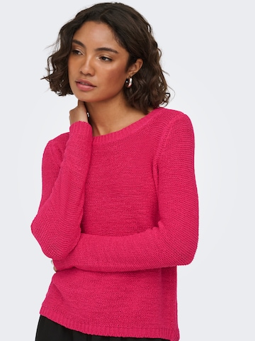 ONLY Sweater 'ONLGeena' in Pink