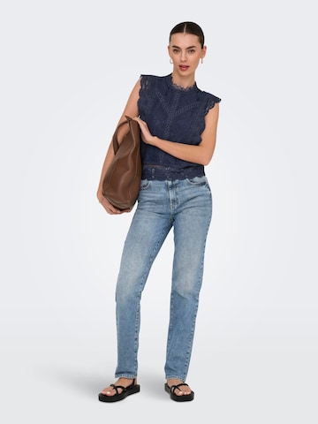 Chemisier 'ONLKARO' ONLY en bleu