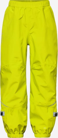 VAUDE Weatherproof pants 'Grody' in Green: front