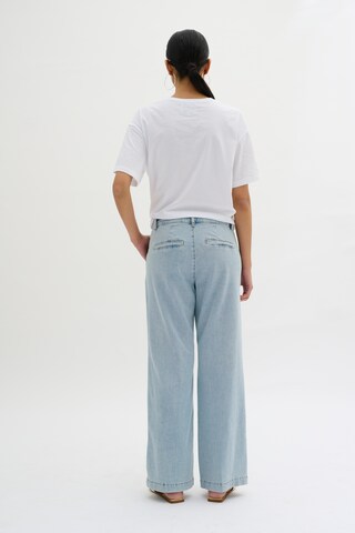 My Essential Wardrobe Wide Leg Jeans in Blau