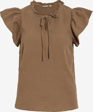 VILA Blouse 'VILania' in Brown: front