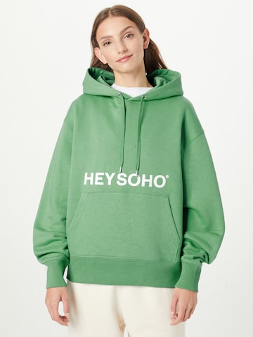 Hey Soho Sweatshirt i grön: framsida