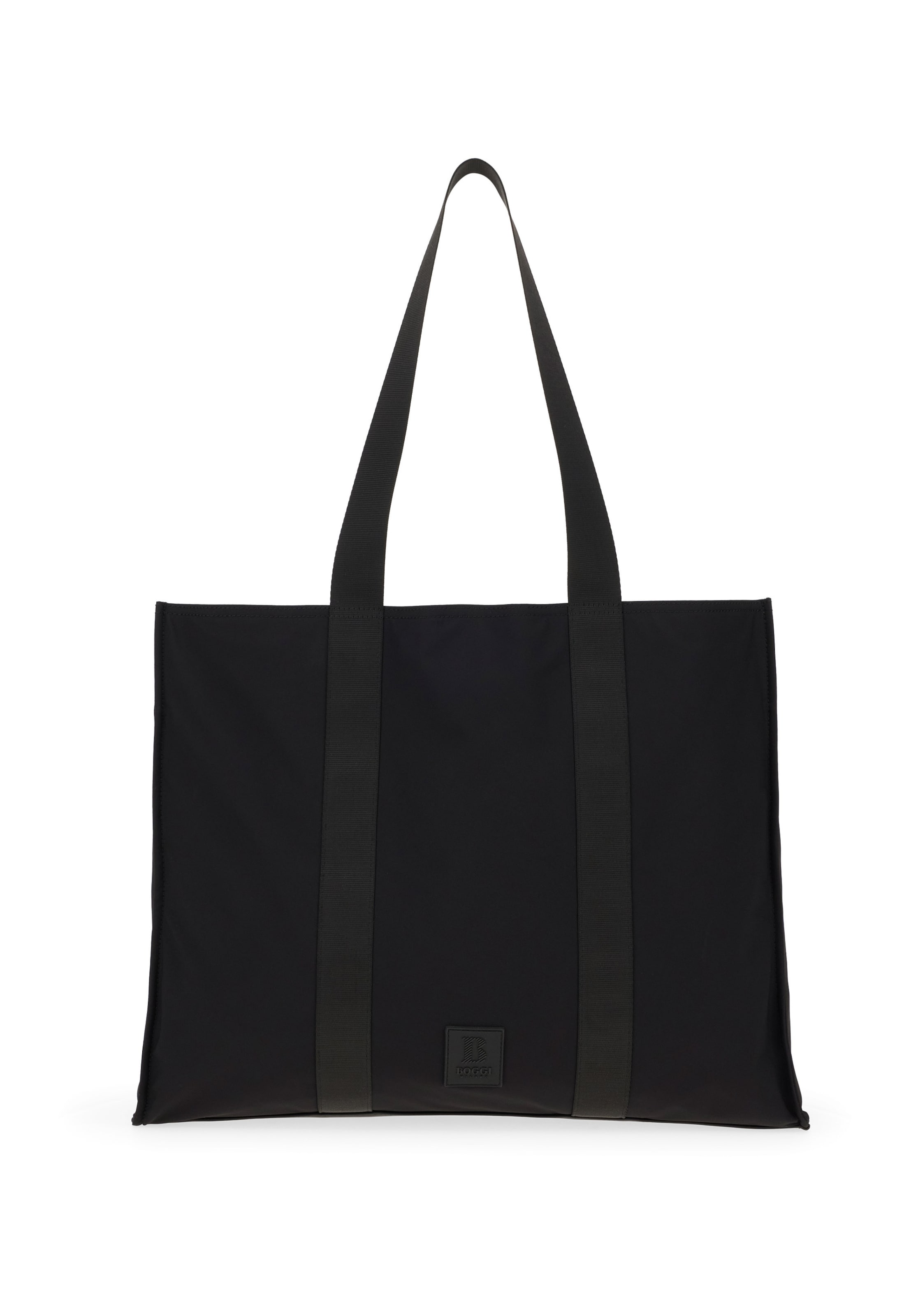 Boggi Milano Shopper in Schwarz: Vorderseite