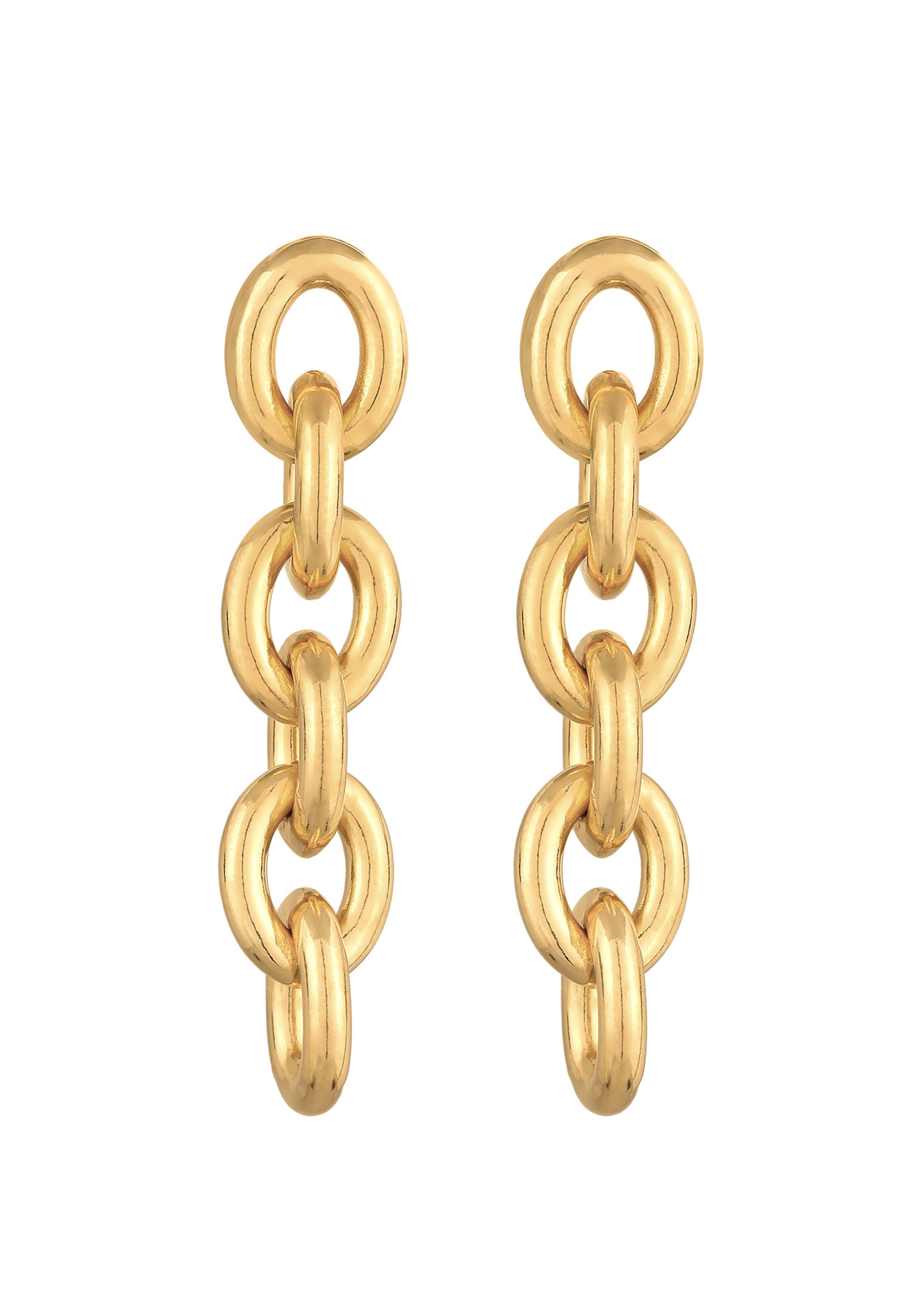 Boucles d'oreilles 'Chunky' ELLI en or